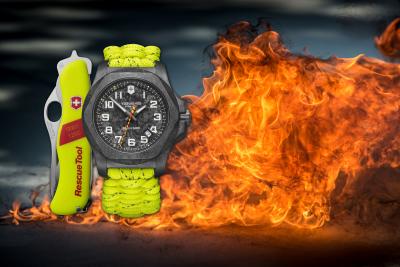 Victorinox I.N.O.X. Carbon Limited Edition | Toutes les photos de la montre des soldats du feu